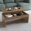 Ver imagem 2 de Mesa de Centro Articulada 90cm Brisa - Olmo