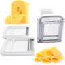 Cortador Ralador Fatiador Queijo Presunto Frios Manual Cozinha Balcao Bancada Preparo Refeiçao Alime - 1