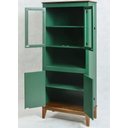 Ver imagem 2 de Cristaleira 4 Portas Malu Cor Verde 88cm - 66581