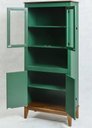 Ver imagem 2 de Cristaleira 4 Portas Malu Cor Verde 88cm - 66581