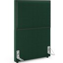 Ver imagem 1 de Cabeceira Box Solteiro Com Tachas 100 cm Vicenza L02 Bouclê Verde - Lyam Decor