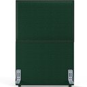 Ver imagem 4 de Cabeceira Box Solteiro Com Tachas 100 cm Vicenza L02 Bouclê Verde - Lyam Decor