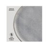 Prato Raso 27.5cm 1261115801 Dust Cinza Cerâmica Porto Brasil - 5