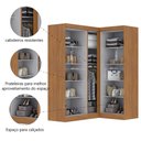 Ver imagem 4 de Quarto Modulado de Canto Madrid com 5 Portas Maxel