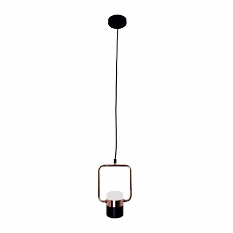 Luminária de Teto Cobre 15,5cm Estilo Pendente