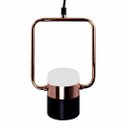 Ver imagem 2 de Luminária de Teto Cobre 15,5cm Estilo Pendente