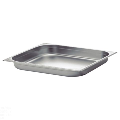 Cuba Gastronômica Tramontina Gn 2/3 em Aço Inox sem Alças Profundidade 20 Mm - Aço 430