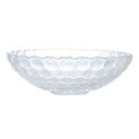 Ver imagem 1 de Tigela Centro de Mesa Fruteira Vidro Bubble Transparente 28,5cm 2,6l em Casa Tem