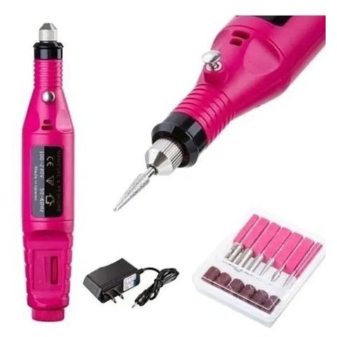 Lixadeira Lixa Motor de Unha Eletrica Profissional Bivolt