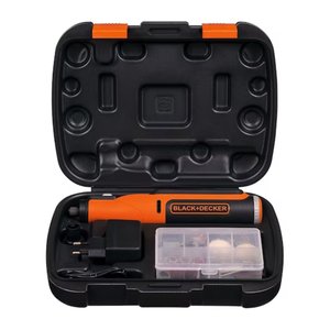 Micro Retífica 8V Black Decker 35 Acessórios BCRT8K35-BR