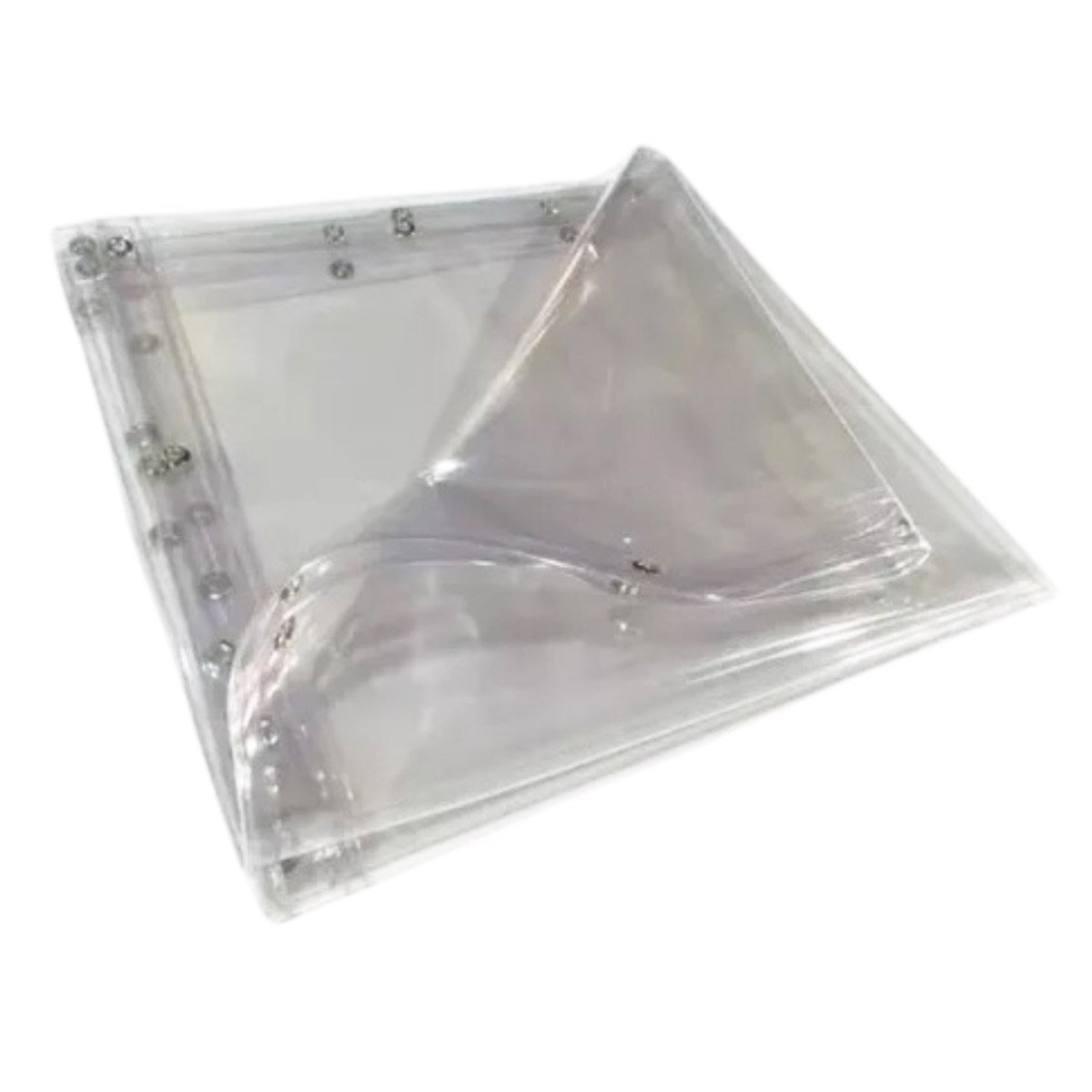 3 Cortina De Box Banheiro Transparente Flexível Antimofo - 2