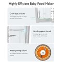 Ver mais imagens de Momcozy Processador de Alimentos para Bebê 9 em 1 (300w, Verde)