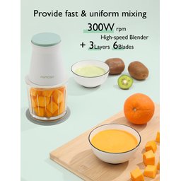 Momcozy Processador de Alimentos para Bebê 9 em 1 (300w, Verde) - 2