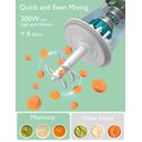 Ver imagem 7 de Momcozy Processador de Alimentos para Bebê 9 em 1 (300w, Verde)