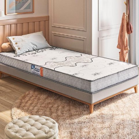 Colchão Gazin GAZIN ESPUMA DREAM D20 120x1,88x0,78 -NATURAL CINZA