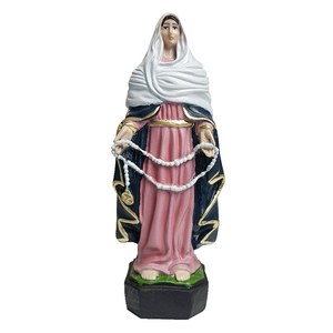 Imagem Nossa Senhora Das Lágrimas de Resina Nacional 20 Cm