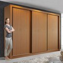 Ver imagem 7 de Guarda Roupa Casal 3 Portas 6 Gavetas Nápoli -Mt- Rei de Casa Carvalho