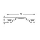 Ver imagem 2 de Perfil Trapezio Branco - 3,00m