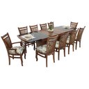 Ver imagem 5 de Mesa de Jantar Extensível Isabela 1,62/2,22m e 2,00/2,78m Mmj-nc Nc-pinhão/vidro Preto 2,00m Abre 2,