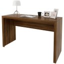 Ver imagem 1 de Mesa para Escritório Escrivaninha 127 Cm Nogal