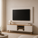 Ver imagem 2 de Painel com Rack Funcional para TV Moscou 136cm Byhouse