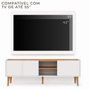 Ver imagem 6 de Painel com Rack Funcional para TV Moscou 136cm Byhouse