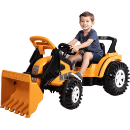 Tratorzinho de Pedal Infantil Biemme Big Boss com Pa Amarelo - 1