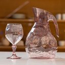 Ver imagem 4 de Taça para Água Suco 350ml Plástico Uz Tango Transparente Rosa