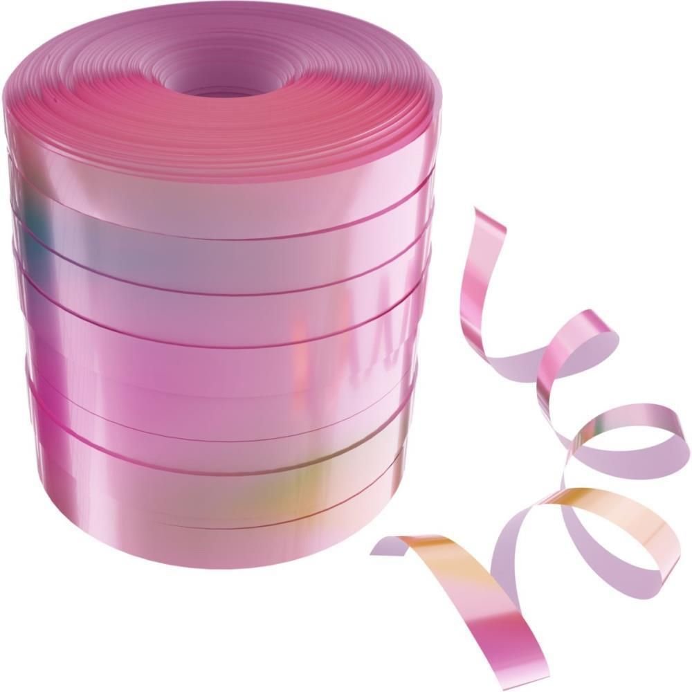 Fitilho 5mmx20m Nacarado Rosa Bebe Pct.c/10 | MadeiraMadeira