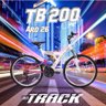 Bicicleta Track TK3 TB 200 Aro 26 Freio V-Brake com Suspensão - Branco/Rosa - 4