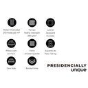 Ver imagem 2 de Conjunto Box Baú King: Colchão Molas Plumatex Ensacadas Presidencially + Base Crc Suede Clean(