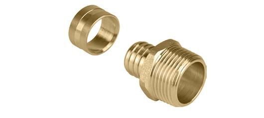 Conector Fixa Macho 25X3/4" Pex, Emmeti
