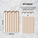 Ver imagem 3 de Kit 10 Meia Parede Cerquinha Moldura de Madeira Infantil