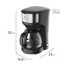 Cafeteira Elétrica Electrolux Efficient Ecm20 Inox 127v - 4