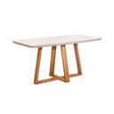 Ver imagem 2 de Mesa para Sala de Jantar com Tampo de Vidro Bennett Província