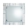 Lustre Plafon Para Sala / Cozinha / Banheiro /Quarto 30 cm x 30 cm - Riscado Branco - 1