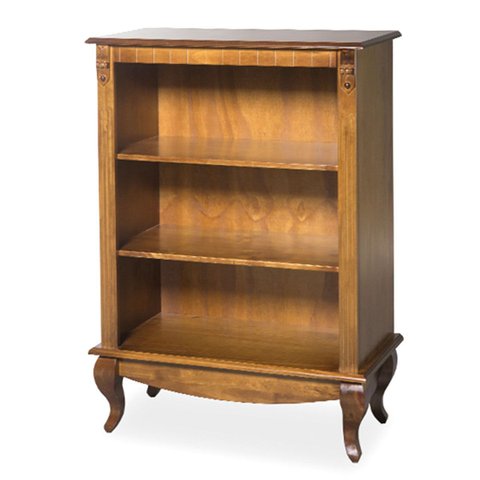 Estante de Madeira com 02 Prateleiras Pés Luiz Xv 5132 Genebra