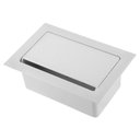 Ver imagem 1 de Caixa Tomada Mesa Escritório Sobrepor Cx3 Cor:branco