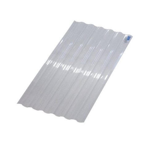 Telha Policarbonato 183cm X 110cm Onda Alta Ajover