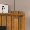 Ver imagem 5 de Estante Home Ripado Absoluto para Tv até 65 Polegadas -2 Portas e Nicho com Leds -rodizio -carmolar: