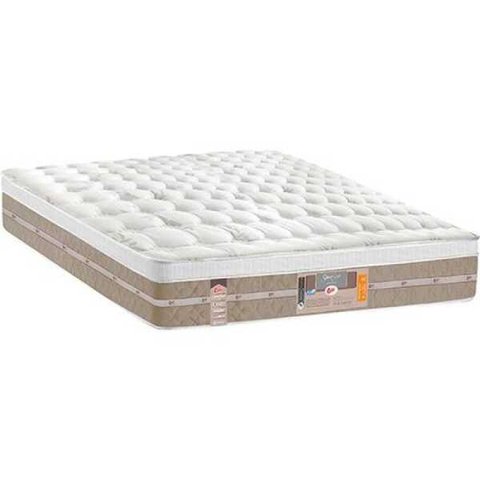 Colchão King Castor Super Silver Star Mola Pocket Air One Face 193x203x032