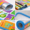 Ver imagem 4 de Tapete Infantil Dobrável Térmico Impermeável Educativo com Bolsa 200cm x 180cm