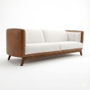 Ver imagem 3 de Sofá Dekorien Luminne 230cm Compose Corano Linho Terracota