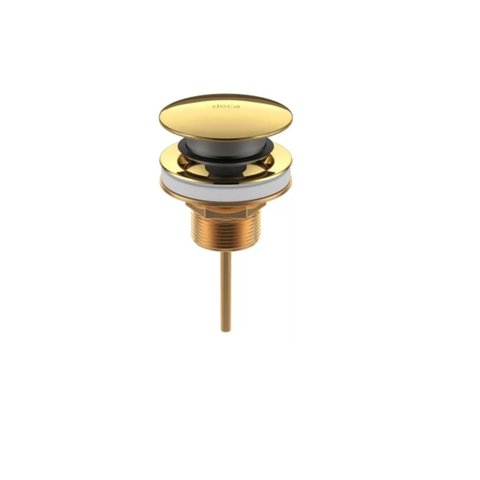 Válvula de Escoamento 1601 com Sistema Click de Fechamento Gold Clic - 1601glcli Deca 1601.gl.cli