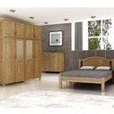 Ver imagem 1 de Guarda-roupa 8 Portas Cama Cômoda Sapateira Madeira Imbuia