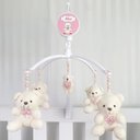 Ver imagem 1 de Mobile para Berço Musical Giratório Gravata Rosé