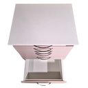 Ver imagem 3 de Receba Montada - Carrinho para Esteticistas Rosa
