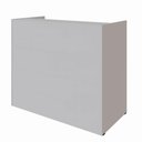 Ver imagem 2 de Balcão Atendimento Recepção Consultório 120 Cm X 110 Cm F5 Cor:cinza