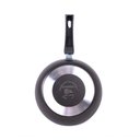 Ver imagem 2 de Panela Frigideira Tampa de Vidro Wok 24cm Antiaderente Alumínio - Preto