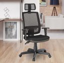 Ver imagem 4 de Cadeira Brizza com Apoio 3d Pp Backplax Plaxmetal - Aero Preto